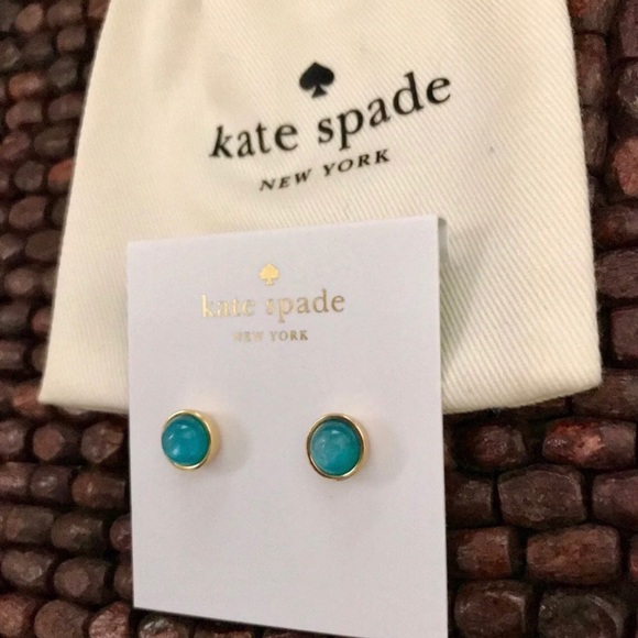 KATE SPADE Turquoise (REAL GEM) Earrings PLUS MORE - Picture 5 of 7